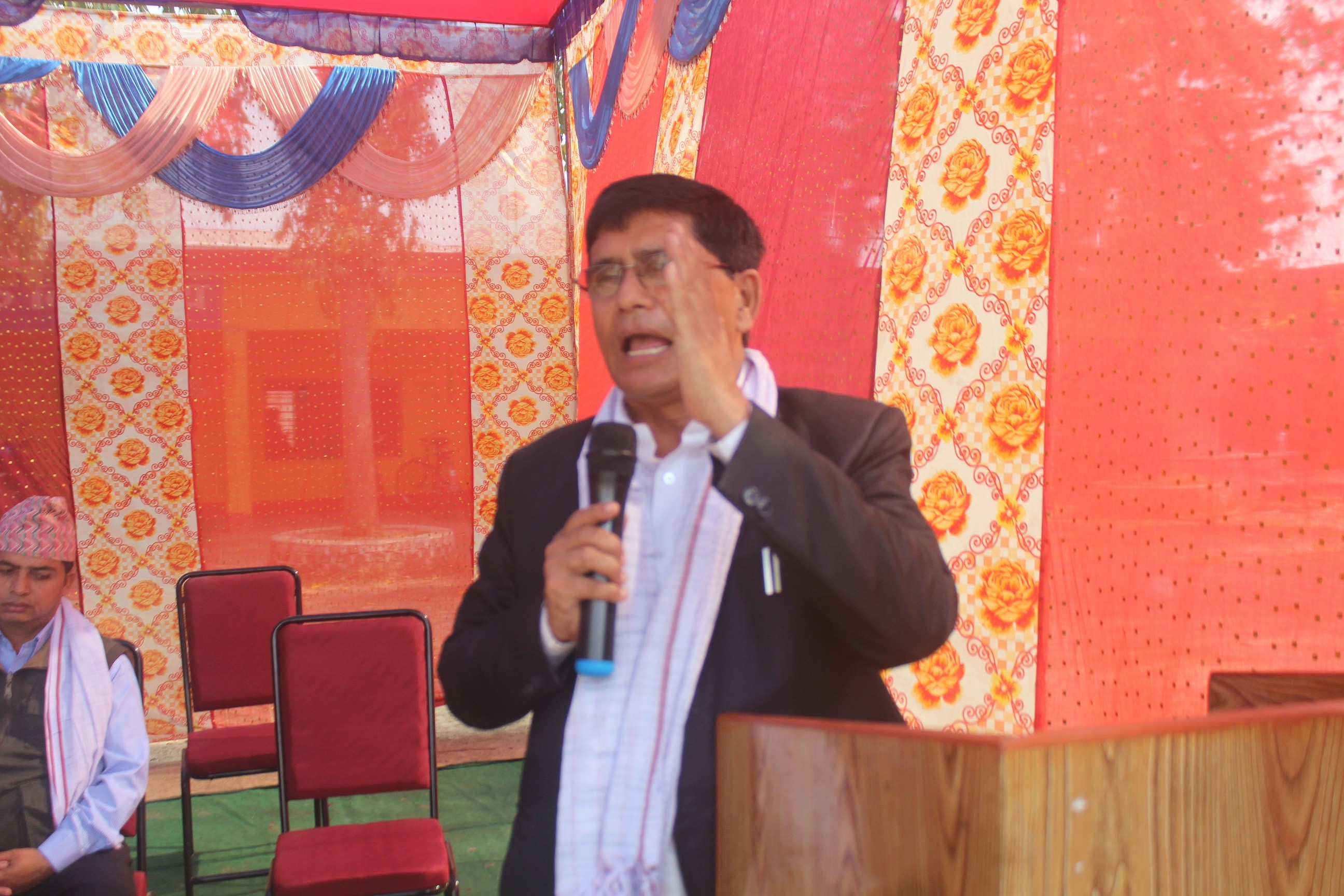 हरैया माध्यमिक विधालयको गगन स्मृत पुस्तकालयको उदघाटन