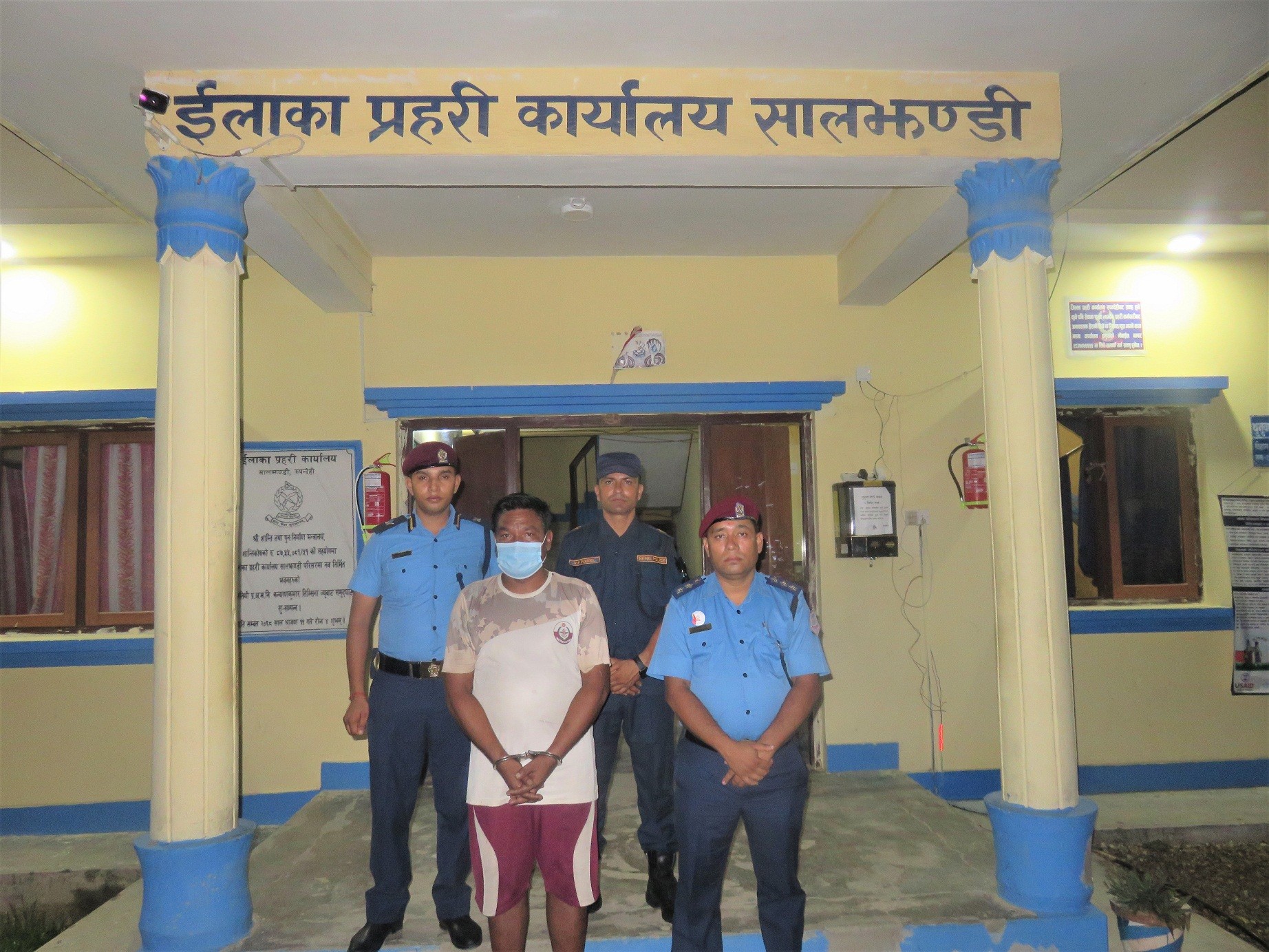 सैनामैनामा घाँस काट्न जंगल गएकी युवतिलाई जवरजस्ती करणी गर्न खोज्ने व्यक्ति पक्राउ