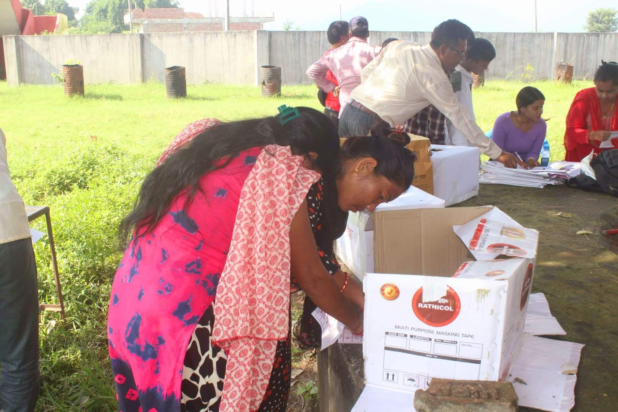 मंसिरमा ४ मा हुने निर्वाचनको लागी नमुना मतदान कार्य सम्पन्न