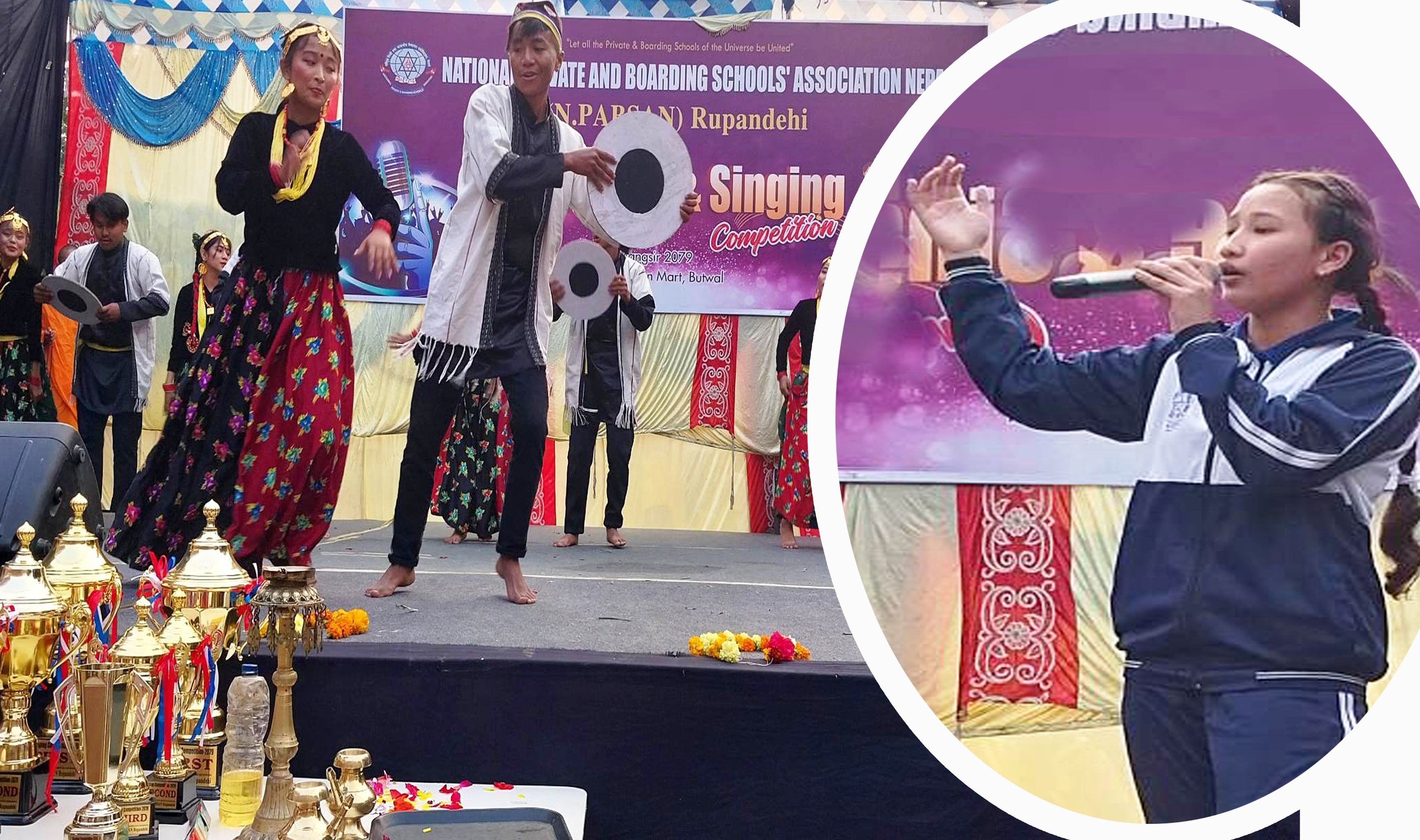 नेशनल प्याब्सन लोक नृत्य तथा गायनको उपाधि देवदह र न्यु नमुनालाई