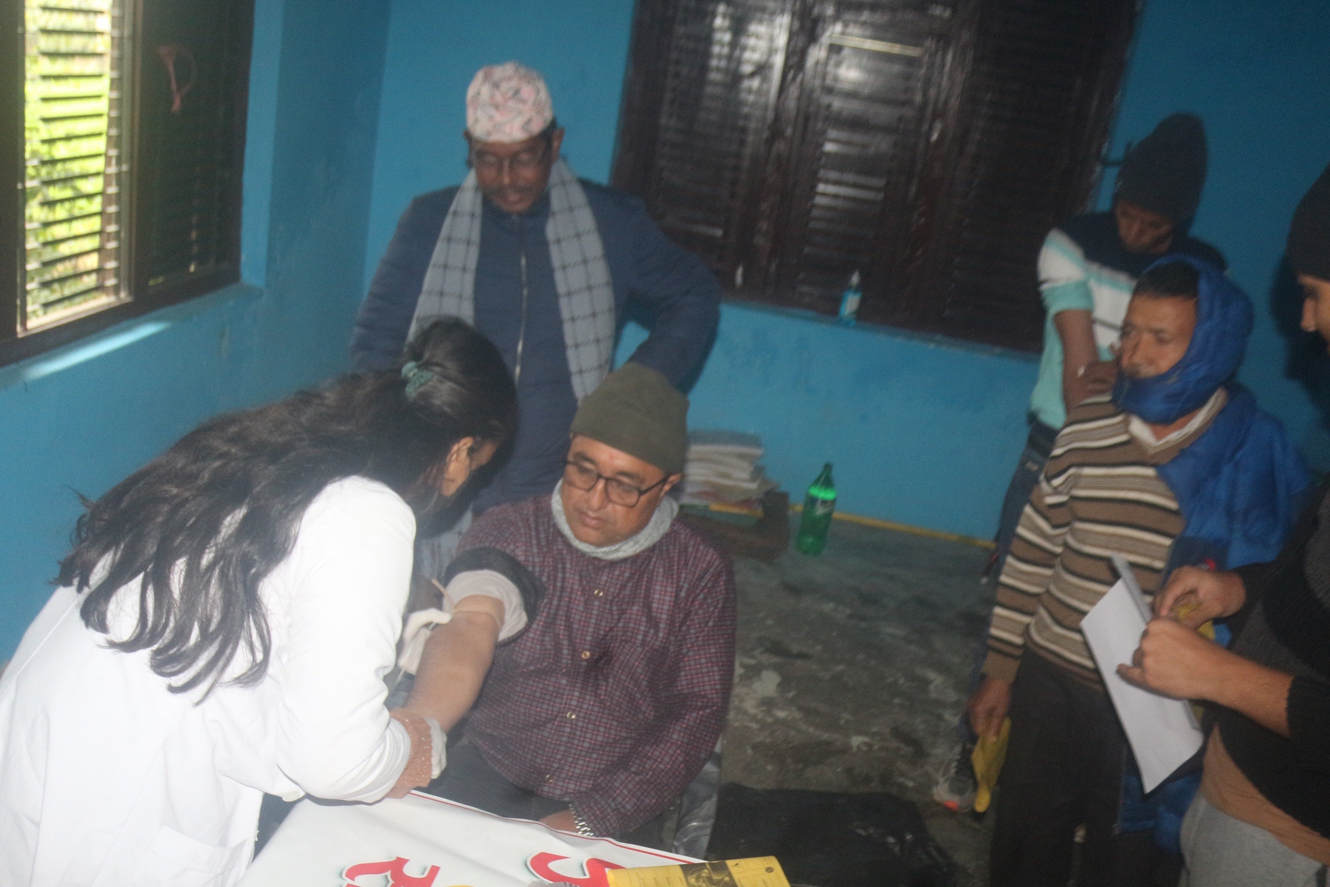 कञ्चन गाउपालिकामा निःशुल्क बाथरोग तथा सुगर परिक्षण सम्पन्न