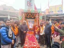 कृष्णनगरमा हर्षो उल्लासका साथ ३०१ औं पृथ्वी जयन्ती तथा राष्ट्रीय एकता दिवस मनाइयो