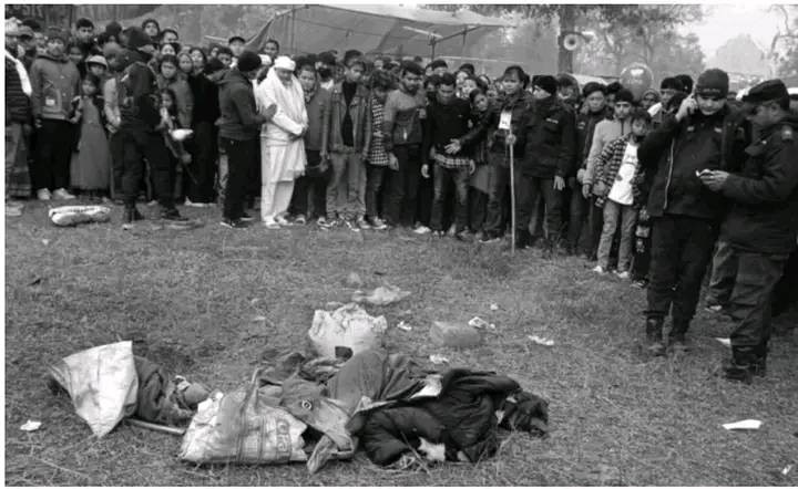 बाणगंगाको माघी तथा खिचडी महोत्सवमा ग्यास सिलिण्डर बिष्फोट, एकजनाको घटनास्थलमै मृत्यु