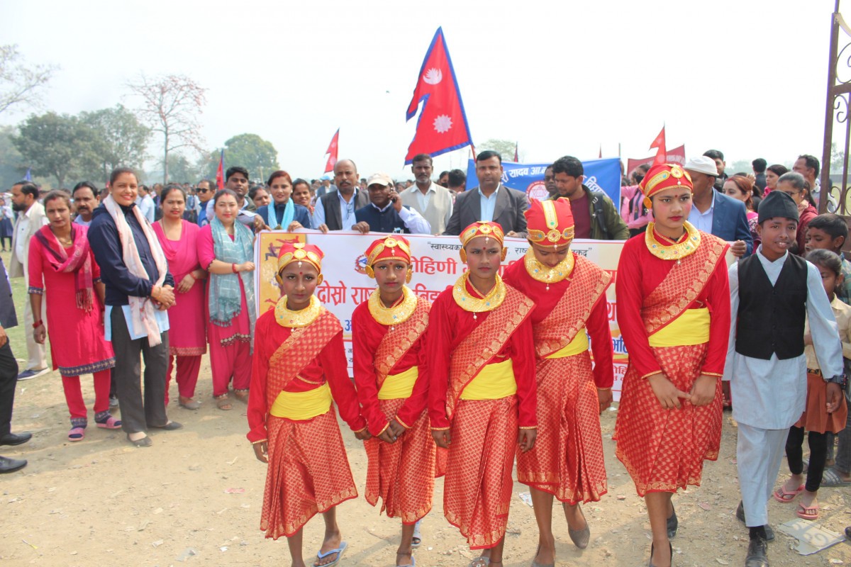 रोहिणीमा गाउँपालिकास्तरीय दोस्रो राष्ट्रपति रनिङ्ग शिल्ड प्रतियोगिता सुरु