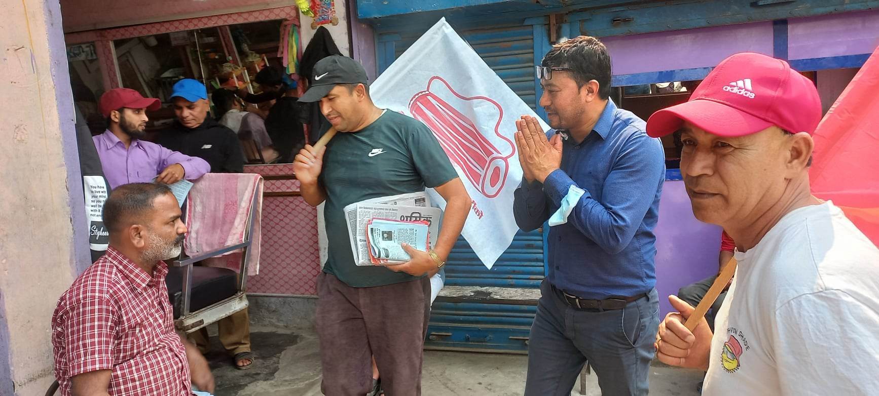 तनहुॅमा नेमकिपाको चुनाव प्रचार तीब्र