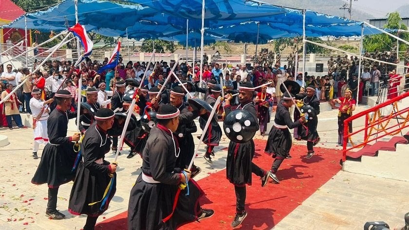 नेपाली सेनाको एकीकरण पैदल यात्रा बुटवलमा समापन