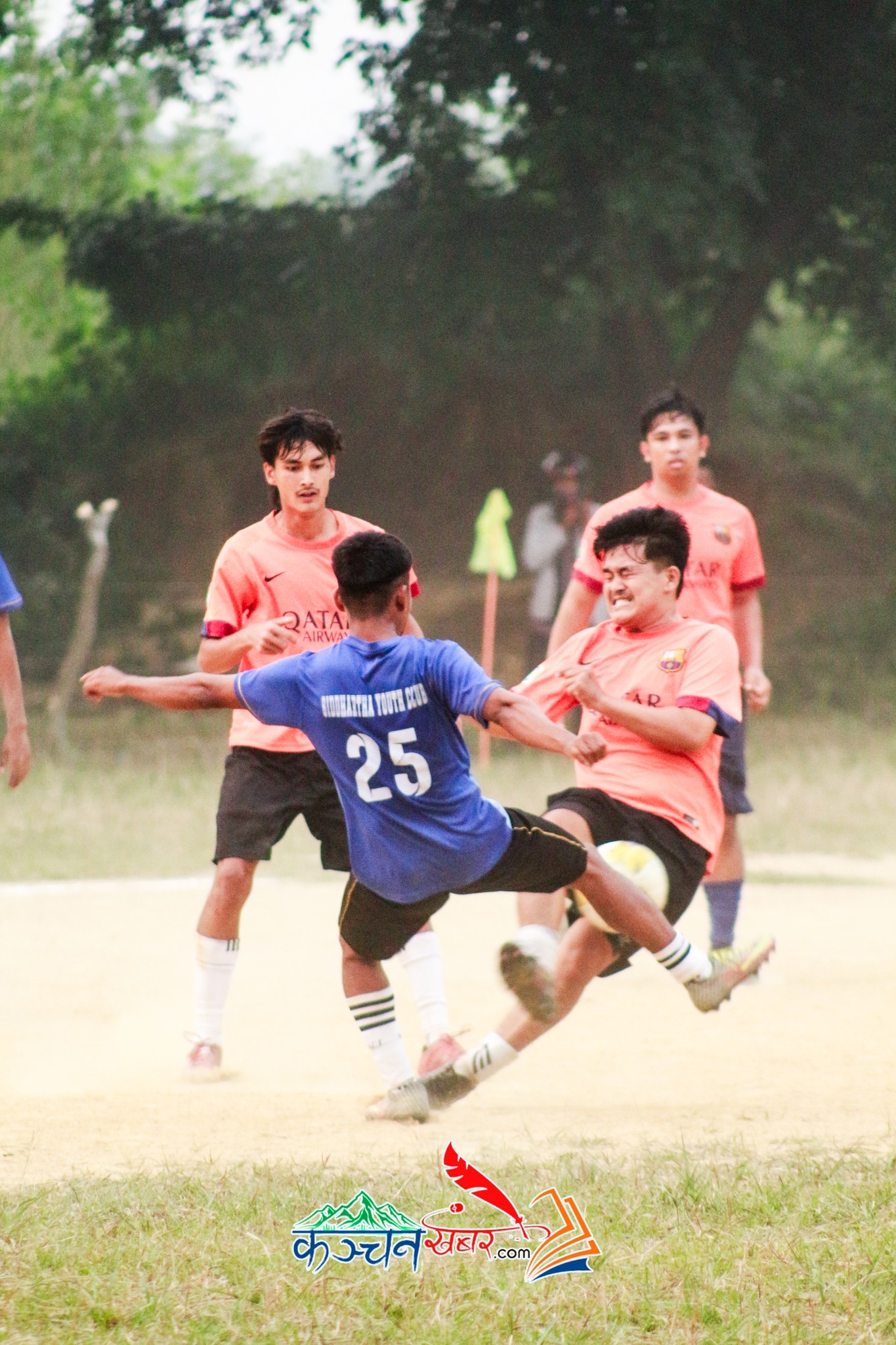 कञ्चनको भैरमघाटमा वडा अध्यक्ष खुल्ला फुटवल प्रतियोगिता शुरु