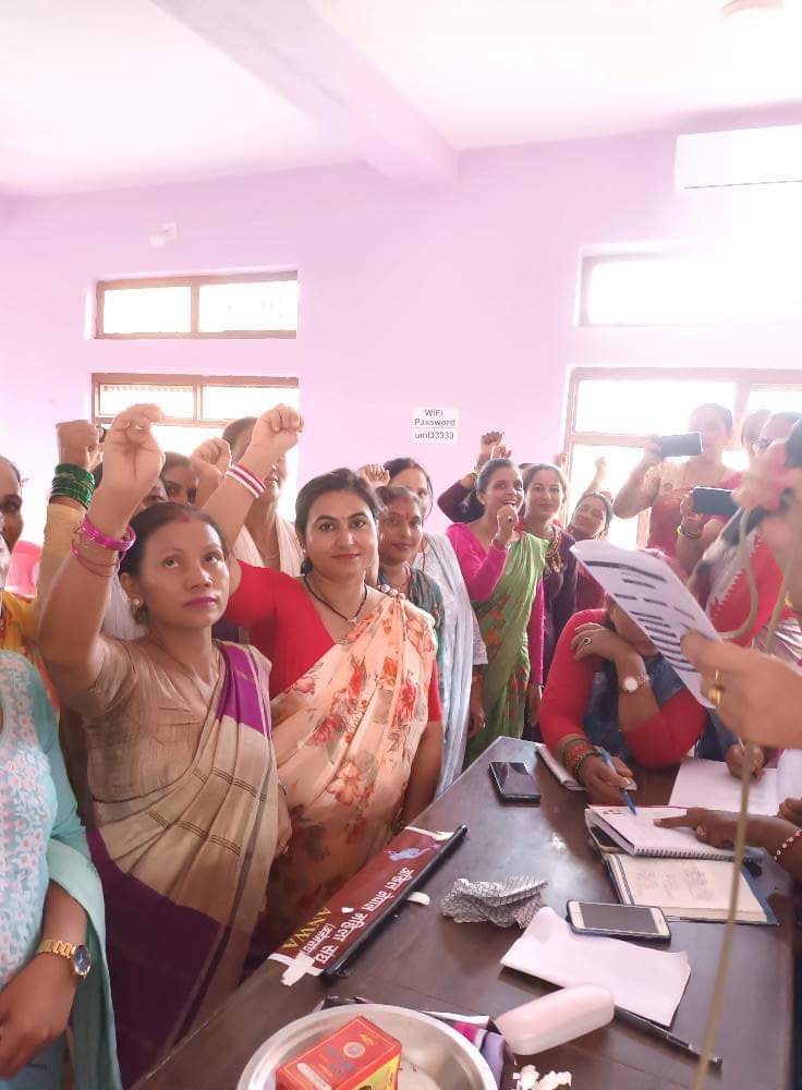 अखिल नेपाल महिला संघ देवदह नगर कमिटीको अध्यक्षमा गिता भण्डारी चयन