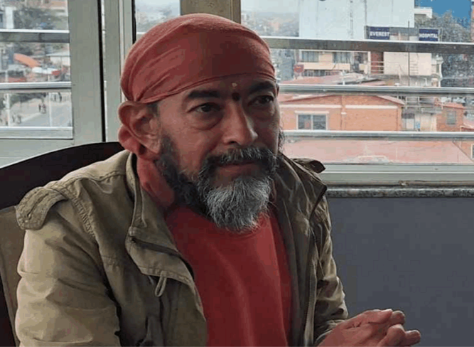 शिव सेना नेपालका अध्यक्ष अनिल बाबा पक्राउ