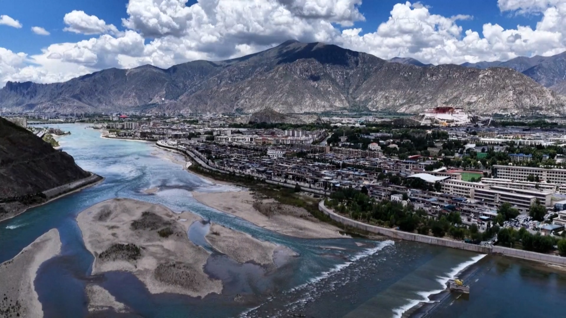 ल्हासाको पूर्वको गाउँ