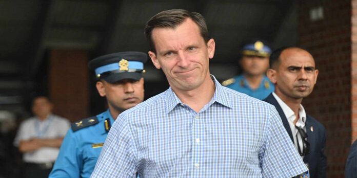 एमसीसीका उपाध्यक्ष क्यामरन एस अलफोर्ड नेपालमा