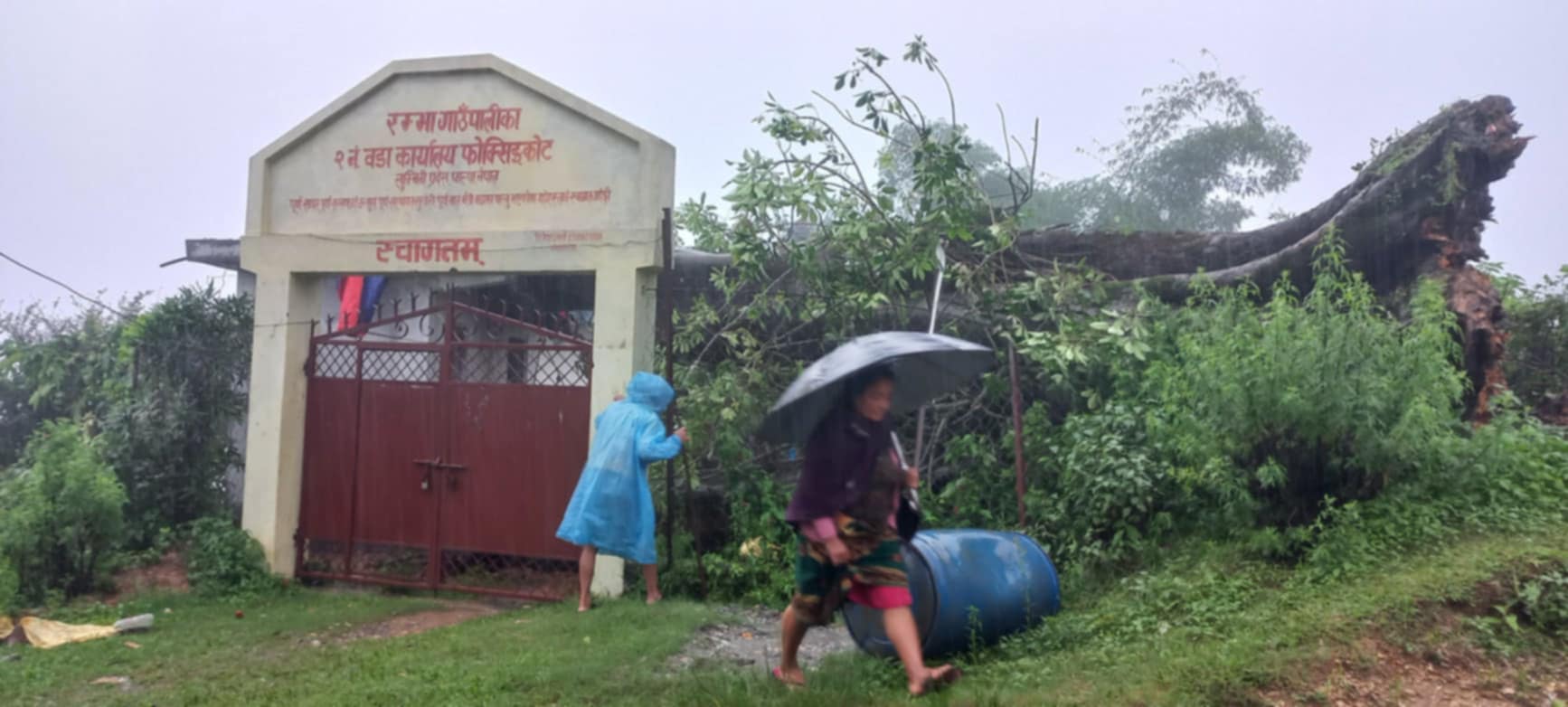 फोक्सिङ्गकोटमा अझै खुलेन सडक, वडामा आउने सेवाग्राही र कर्मचारी मर्कामा