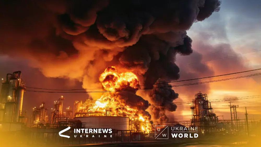 युक्रेनद्वारा तेल प्रशोधन केन्द्रमा हमलापछि रुसमा विषाक्त वायु वर्षा, स्थानीयलाई घरमै बस्न आदेश