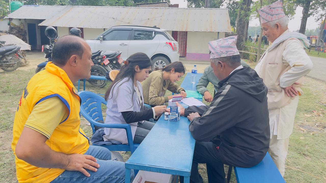 लायन्स क्लब अफ कञ्चन द्धारा संचालित निशुल्क सुगर परिक्षण शिविर सम्पन्न