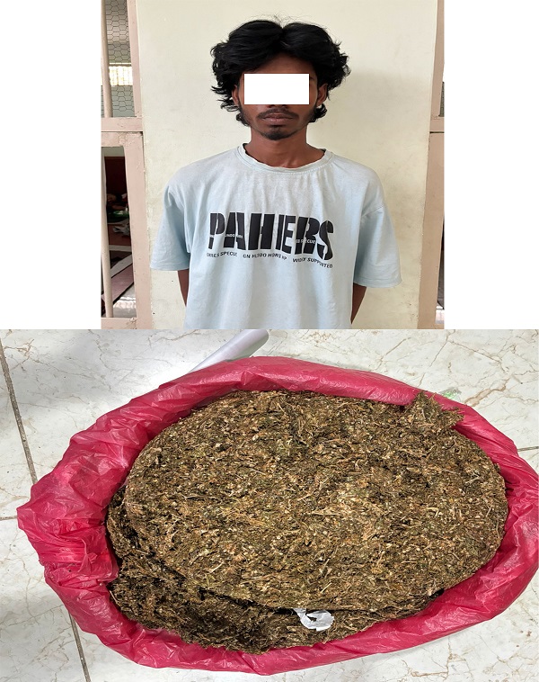 लागु औषध सहित १ जना मानिस पक्राउ