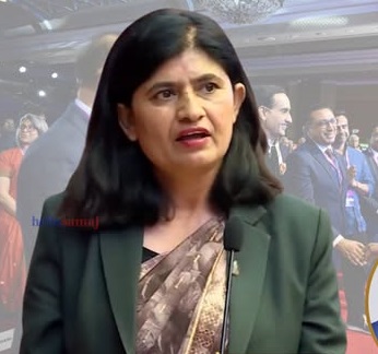 अर्थमन्त्री वाग्लेको अभिव्यक्ती राष्ट्र विरोधी अभिव्यक्ती-एमाले नेतृ भगवती न्यौपाने