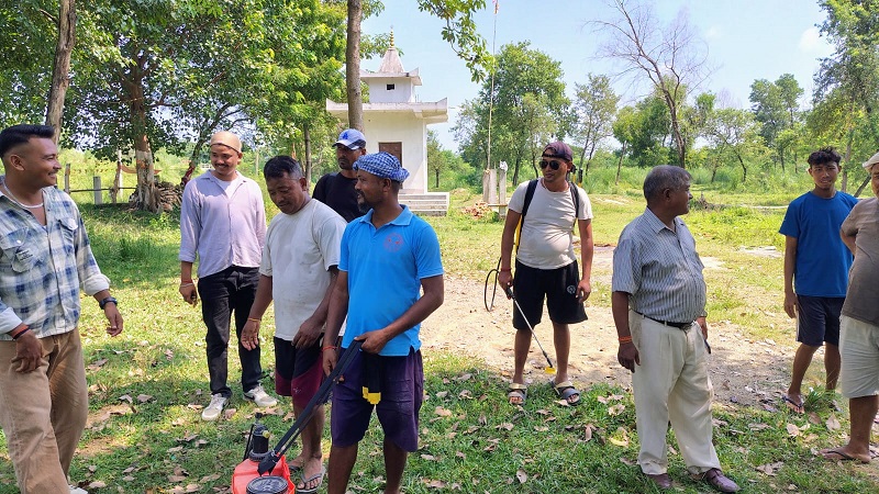 तिलोत्तमामा संगम सहारा युवा क्लबद्वारा दशैँ मेला लक्षित सरसफाइ कार्यक्रम सम्पन्न